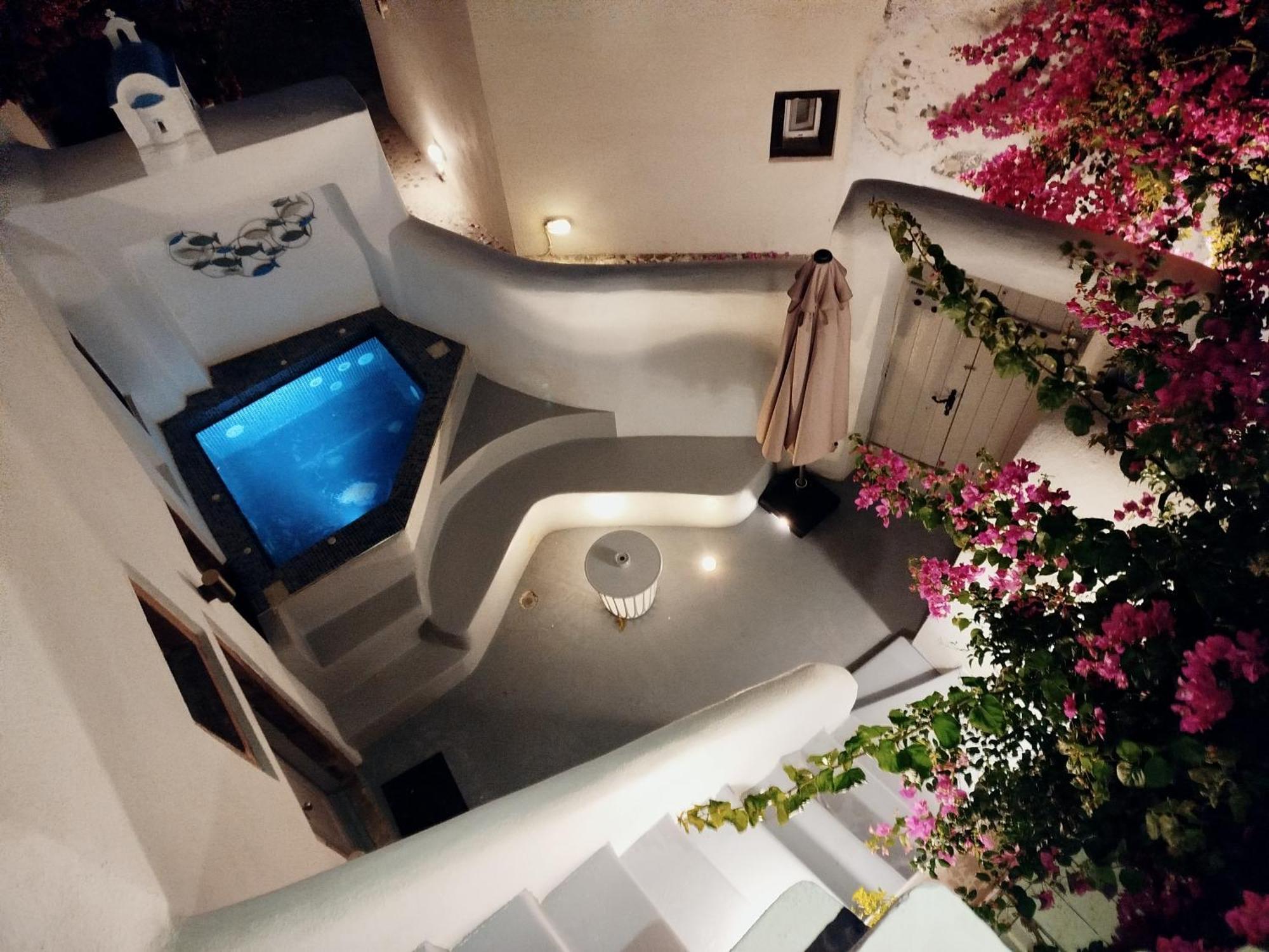 Aidos Villa Santorini ميغالوخوري المظهر الخارجي الصورة