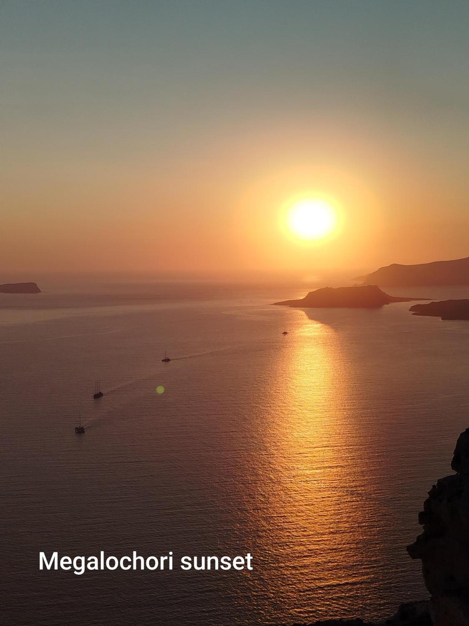 Aidos Villa Santorini ميغالوخوري المظهر الخارجي الصورة